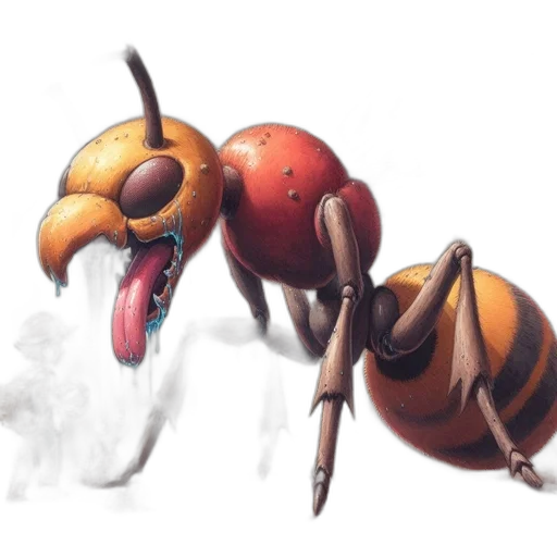 creature, animal, robot, concept art transparent PNG cut-out