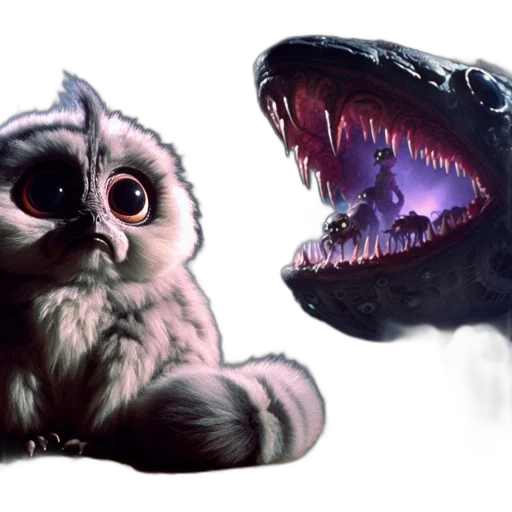 creature, dragon, animal, concept art transparent PNG cut-out
