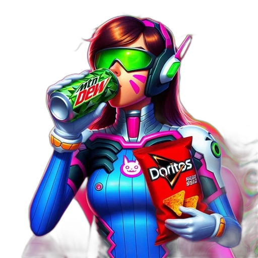robot, jacket, bottle, vaporwave transparent PNG cut-out