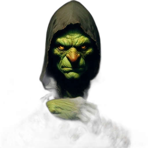 mask, face, staff, creature transparent PNG cut-out