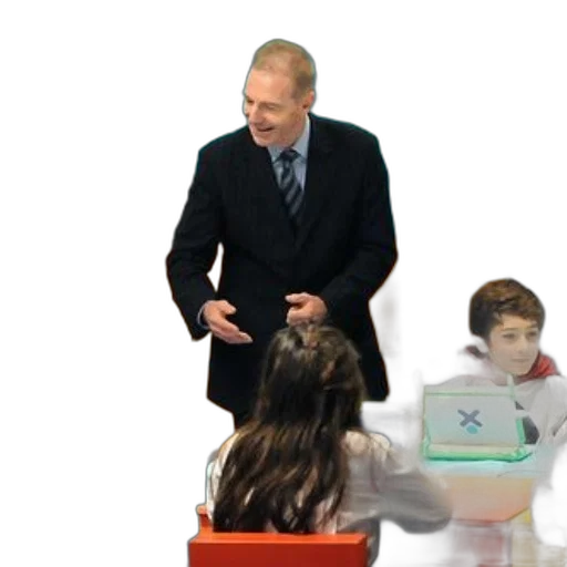 robot, staff, furniture, teacher transparent PNG cut-out