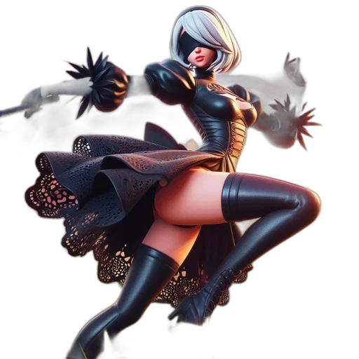 concept art, comic book art, fantasy art, pixel art transparent PNG cut-out
