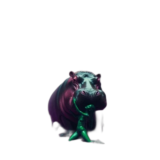 dragon, creature, animal, staff transparent PNG cut-out