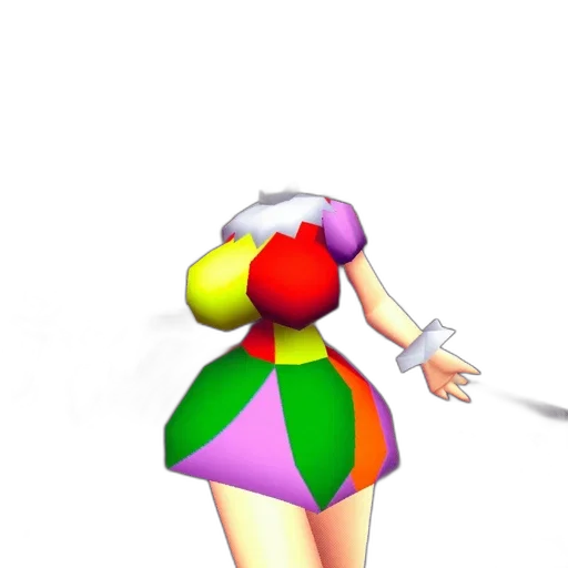 dress, hat, staff, robot transparent PNG cut-out