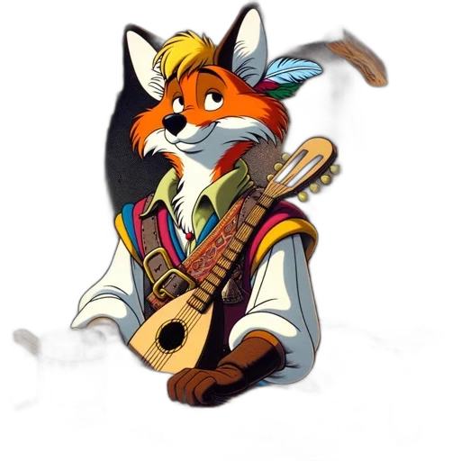 staff, jacket, animal, weapon transparent PNG cut-out