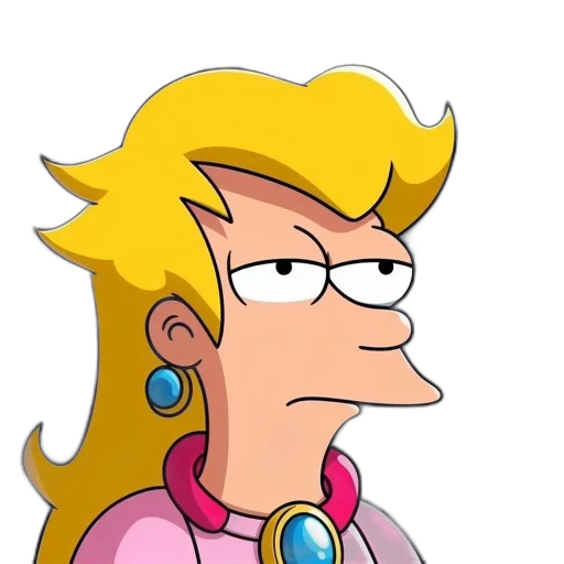 face, staff, hair, crown transparent PNG cut-out