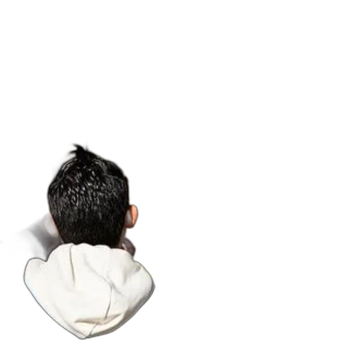 mask, jacket, hair, face transparent PNG cut-out