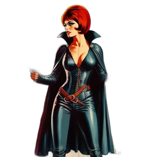jacket, mask, dress, staff transparent PNG cut-out