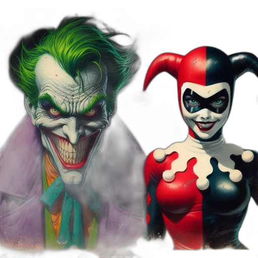 comic book art, concept art, fantasy art, photorealistic transparent PNG cut-out