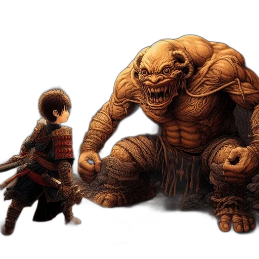 creature, concept art, fantasy art, comic book art transparent PNG cut-out