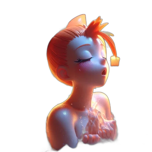 staff, jewelry, crown, 3d render transparent PNG cut-out