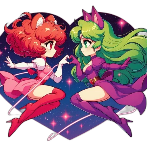 crown, staff, dress, anime transparent PNG cut-out