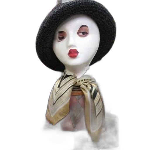 hat, mask, jewelry, face transparent PNG cut-out
