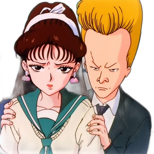 staff, vaporwave, anime, cartoon transparent PNG cut-out