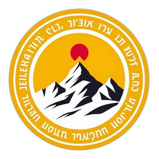 staff, circular, emblem, yellow transparent PNG cut-out