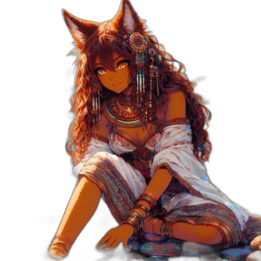 mask, dress, staff, animal transparent PNG cut-out