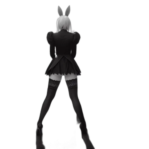 dress, animal, creature, staff transparent PNG cut-out