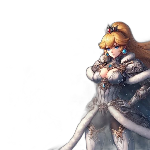 sword, weapon, crown, dress transparent PNG cut-out