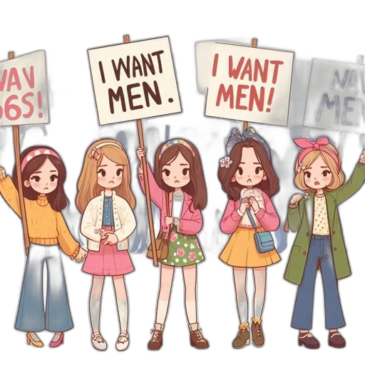 concept art, watercolor, anime, cartoon transparent PNG cut-out