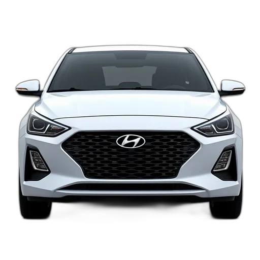 car, 3d render, front, view transparent PNG cut-out
