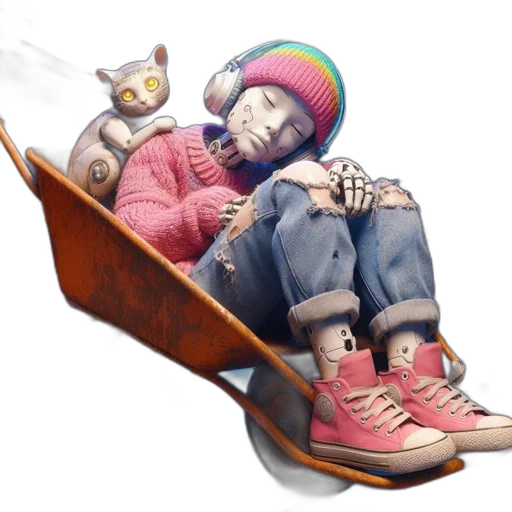 shoes, mask, furniture, photorealistic transparent PNG cut-out