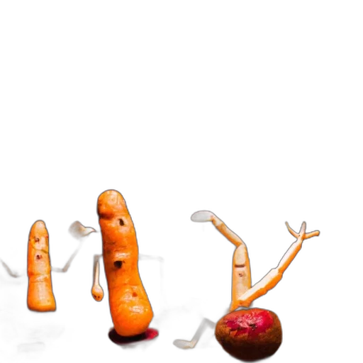 food, staff, robot, animal transparent PNG cut-out