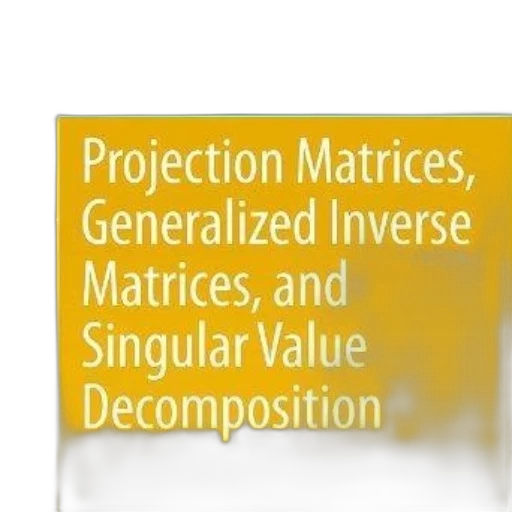 projection, matrices, generalized, inverse transparent PNG cut-out