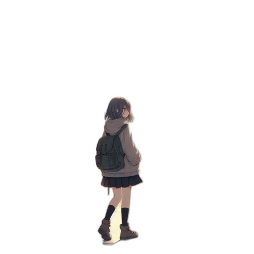 jacket, dress, robot, creature transparent PNG cut-out