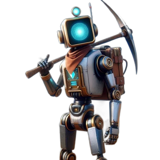 robot, staff, weapon, sword transparent PNG cut-out