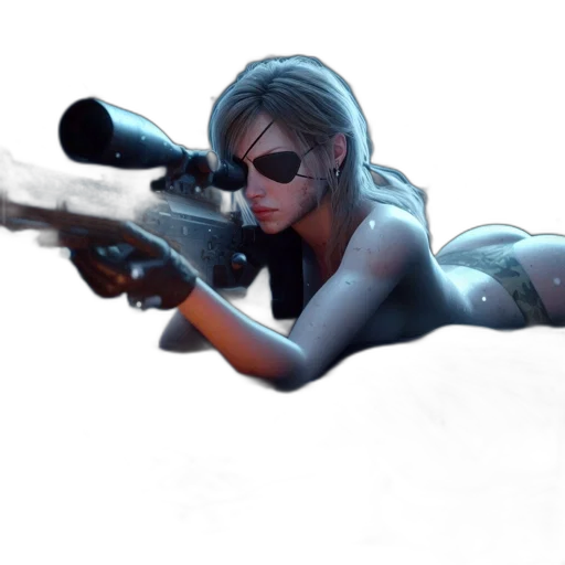 weapon, staff, concept art, cyberpunk transparent PNG cut-out