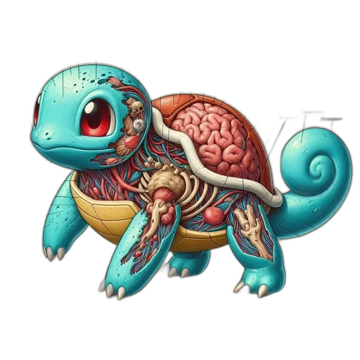 dragon, creature, animal, staff transparent PNG cut-out