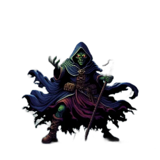 staff, creature, mask, concept art transparent PNG cut-out