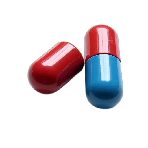 3d render, red, second, image transparent PNG cut-out