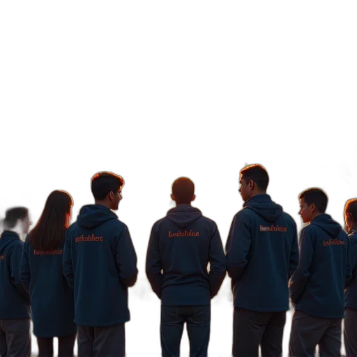 jacket, staff, concept art, outer space transparent PNG cut-out