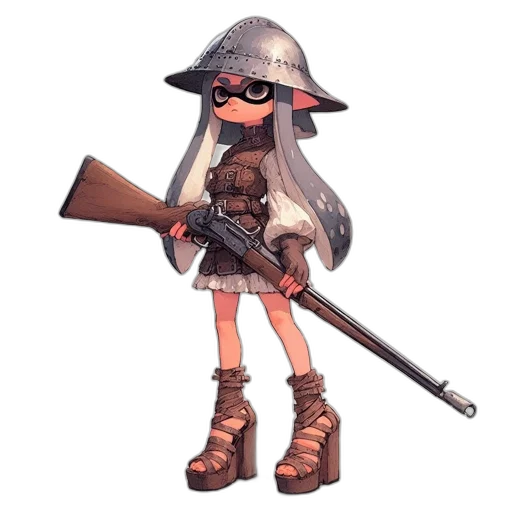 weapon, staff, hat, sword transparent PNG cut-out
