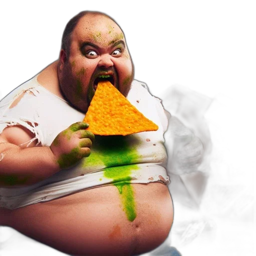 food, creature, concept art, photorealistic transparent PNG cut-out