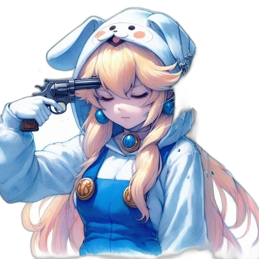 weapon, staff, robot, jacket transparent PNG cut-out