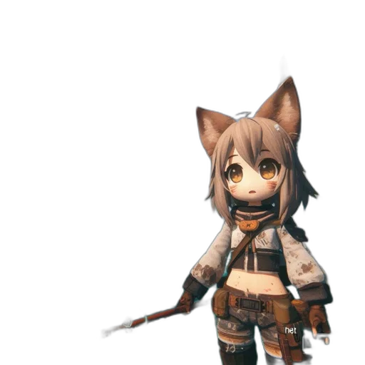 staff, weapon, animal, creature transparent PNG cut-out