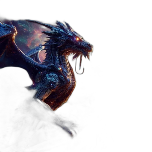 dragon, creature, animal, fantasy art transparent PNG cut-out