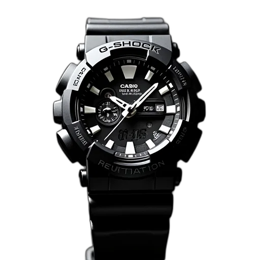 jewelry, weapon, photorealistic, casio transparent PNG cut-out