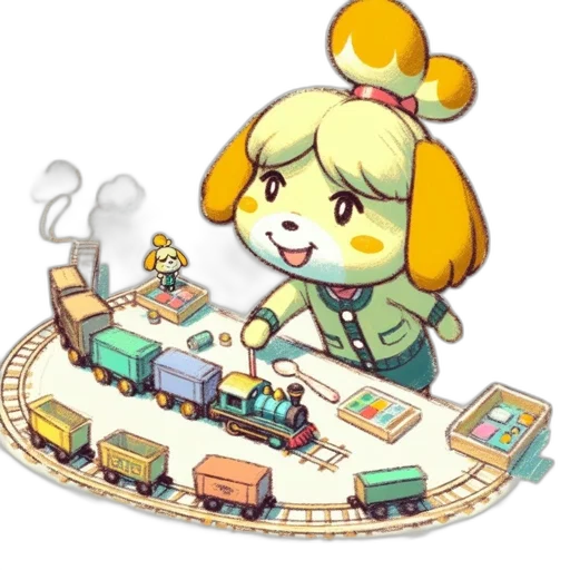staff, concept art, pixel art, 3d render transparent PNG cut-out