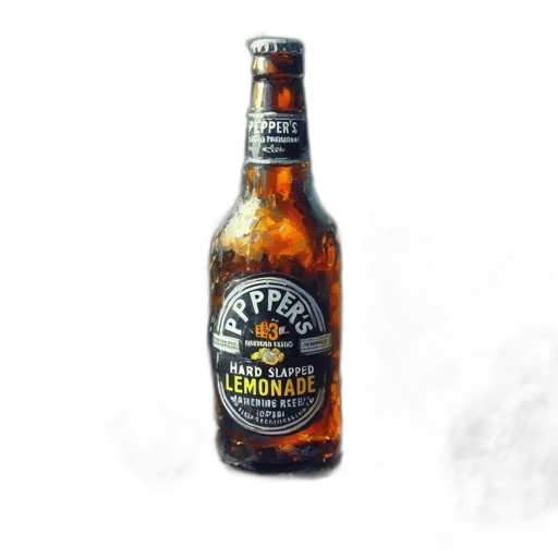 bottle, crown, food, photorealistic transparent PNG cut-out