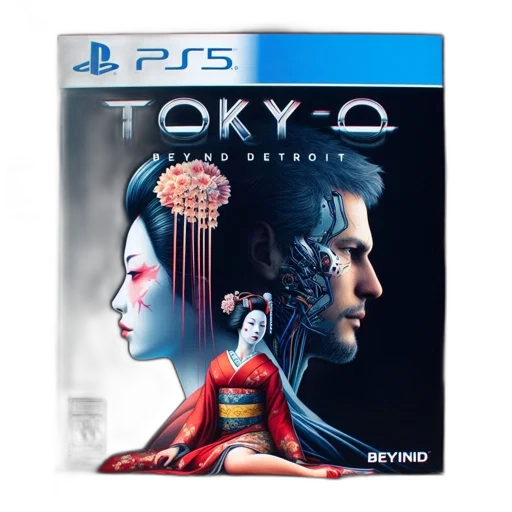 cyberpunk, concept art, 3d render, cover transparent PNG cut-out