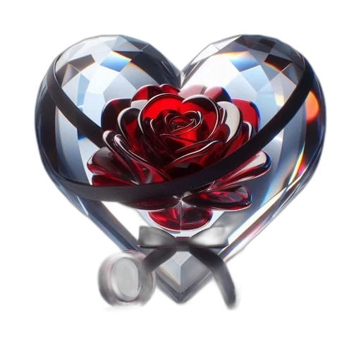 jewelry, crown, flower, 3d render transparent PNG cut-out