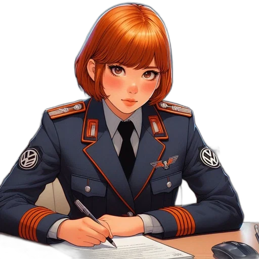 staff, jacket, face, weapon transparent PNG cut-out