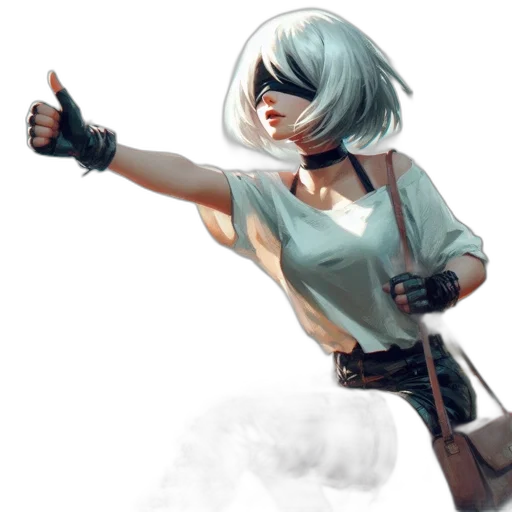 weapon, staff, sword, robot transparent PNG cut-out