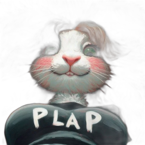 face, mask, concept art, watercolor transparent PNG cut-out