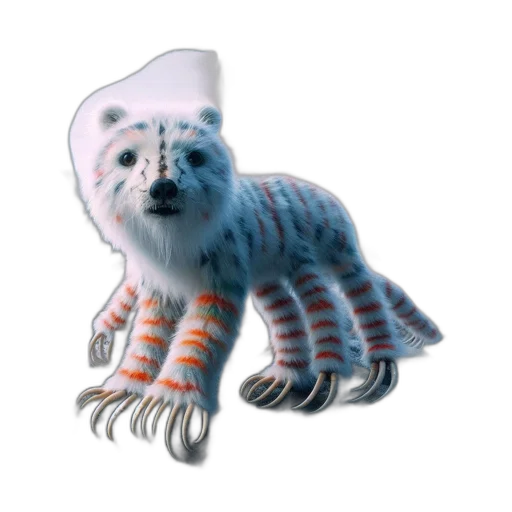 creature, animal, staff, dragon transparent PNG cut-out