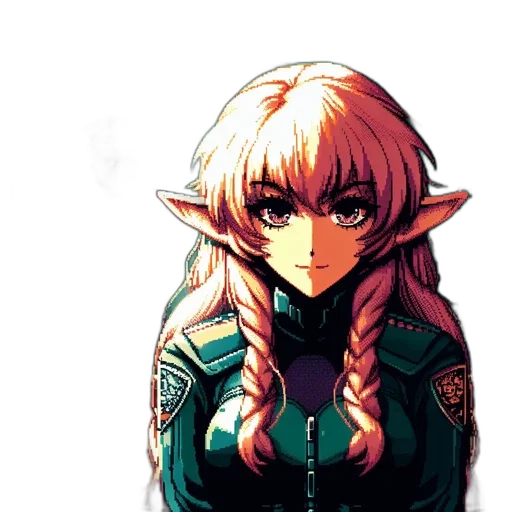 dragon, staff, jacket, face transparent PNG cut-out