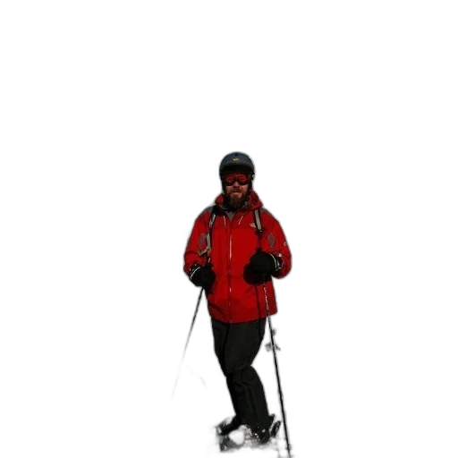 staff, jacket, umbrella, robot transparent PNG cut-out
